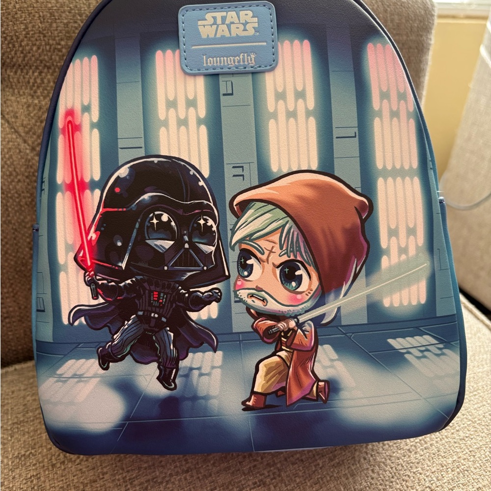Loungefly Star Wars Backpack - Blue and Black